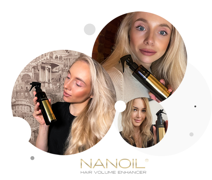 nanoil spray para un cabello con más volumen