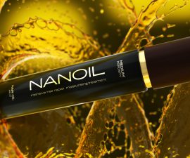 Proteja el cabello con aceite Nanoil